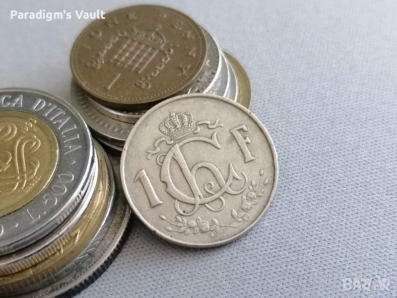 Монета - Люксембург - 1 франк | 1957г., снимка 1