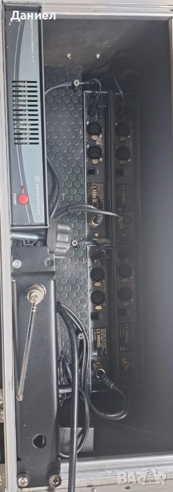 Продавам Sennheiser IEM 300G2 комплект с комбайнер , снимка 1
