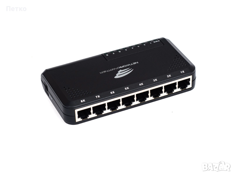 Суич 8 port 100Mbps Switch , снимка 1