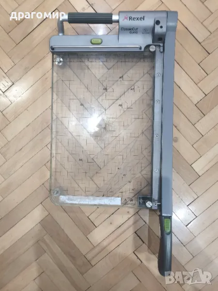  Rexel Classic Cur CL410 гилотина за хартия , снимка 1