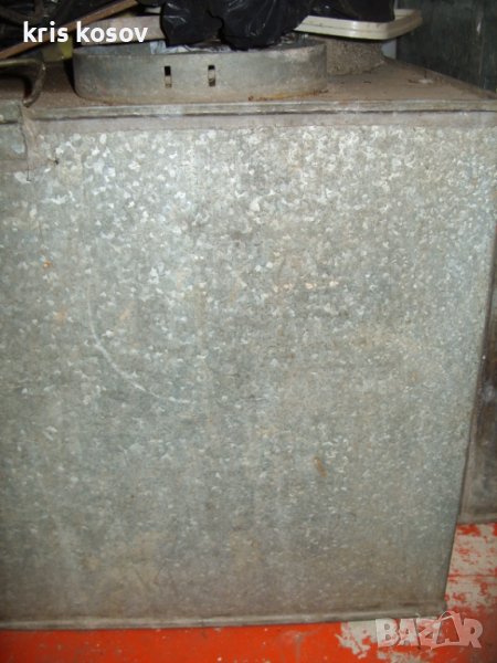 метален  варел с капак, снимка 1