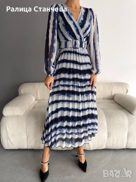 Дамска рокля шифон , снимка 1