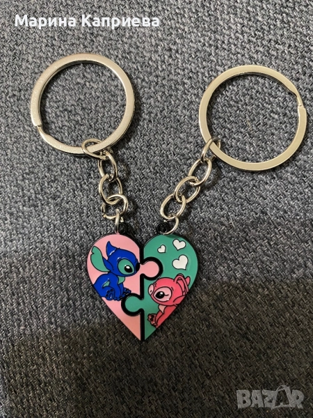 Нов тематичен ключодържател на Стич Z-48, снимка 1