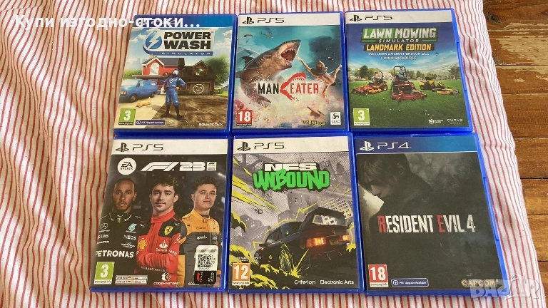 Игри PS4 PS5, снимка 1