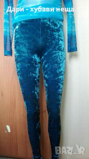 Син плюшен клин на „Монки”🍀❤S,M❤🍀арт.4114, снимка 1