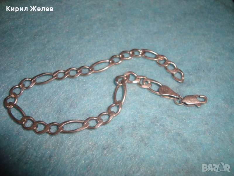 СРЕБЪРНА КЛАСИЧЕСКА ГРИВНА СРЕБРО 925 КАРТИЕ ПЛЕТКА 25618, снимка 1