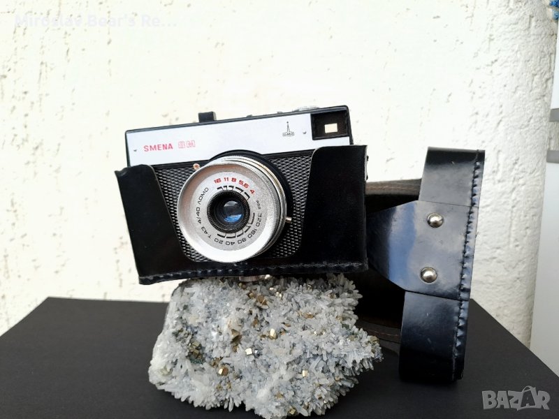 Оригинален Ретро фотоапарат Смена 8 с оригинален Ломо калъф имам няколко, снимка 1