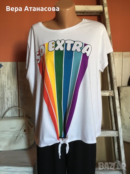 💙Широка тениска❤️‍🩹2 хл/2 хл💃🏻13 лв., снимка 1