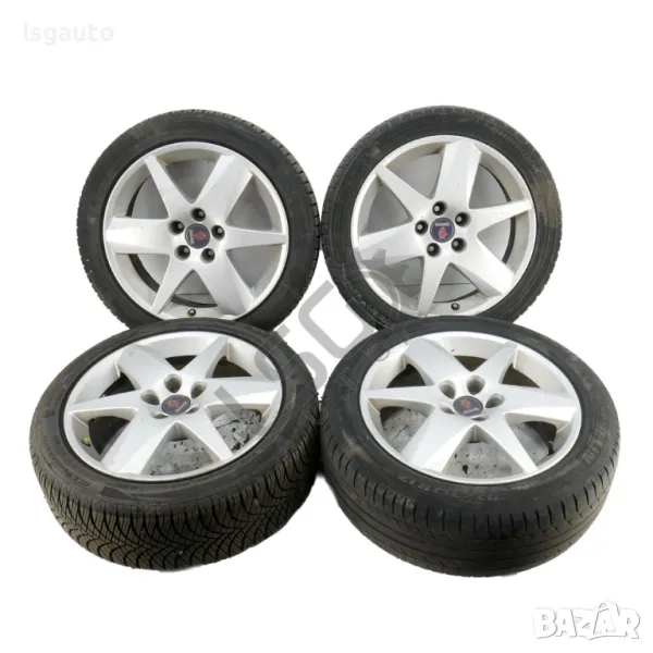 Алуминиеви джанти 5x110 с гуми R17 Saab 9-3 2004-2015 ID: 138953, снимка 1