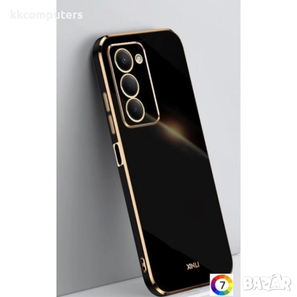 XINLI Удароустойчив Калъф с Протектор за Xiaomi Redmi 15 5G/ 4G |TPU, Електропластиран дизайн| 6 цвя, снимка 1