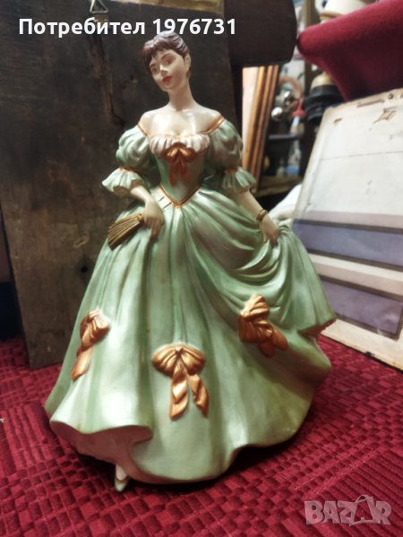 Порцеланова Ретро Статуетка - Фигура - Мода, снимка 1