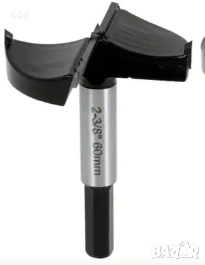 Свредло Форстнер 60мм, снимка 1
