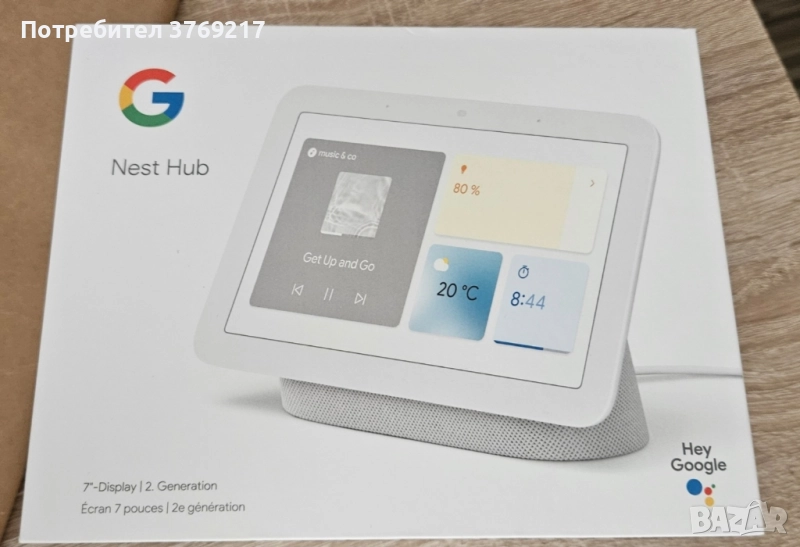 Google Nest Hub, снимка 1
