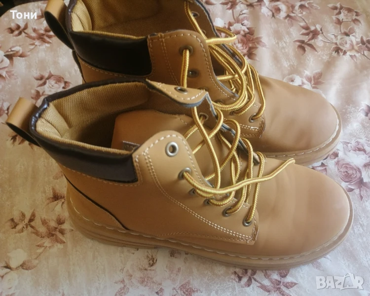 Нови Кожени Мъжки Боти 44, снимка 1