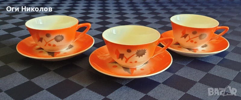 Три двойни порцеланови сета - Zeh Scherzer Bavaria, снимка 1