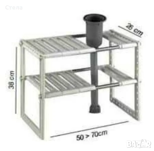 Подвижна етажерка за под мивка, снимка 1