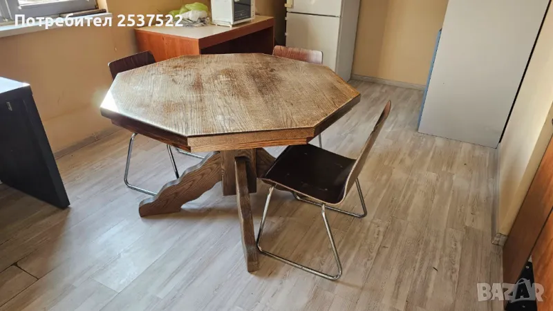 Маса от масивно дърво, снимка 1