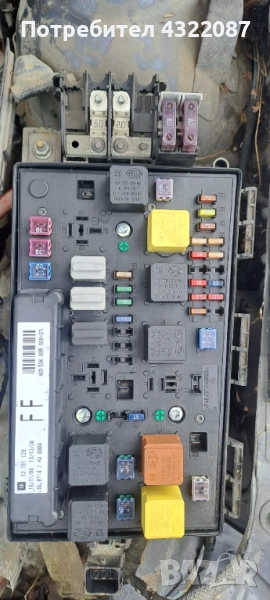 Бушонно табло Опел Астра Opel Astra H 1.9 CDTI 150 к.с 2004-2010г., снимка 1