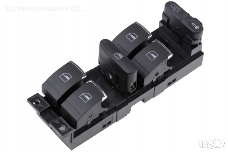 3BD959857  Бутон ключ за стъкла, Volkswagen, Golf 4, Passat 5, Seat, Leon, Toledo, снимка 1