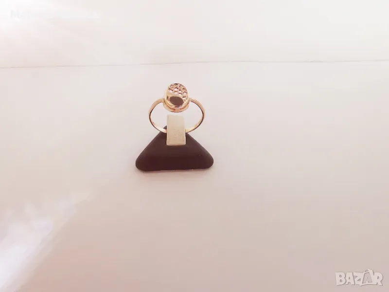 Златен руски пръстен без камъни 10, снимка 1