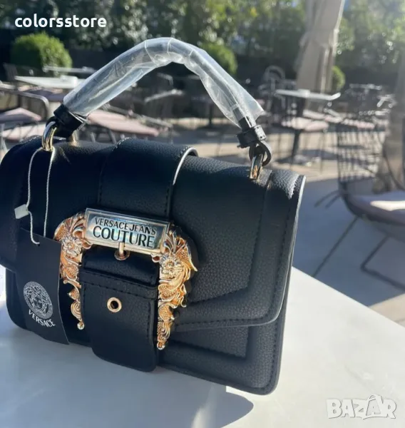 Луксозна Черна чанта Vers@ce кодDS08, снимка 1