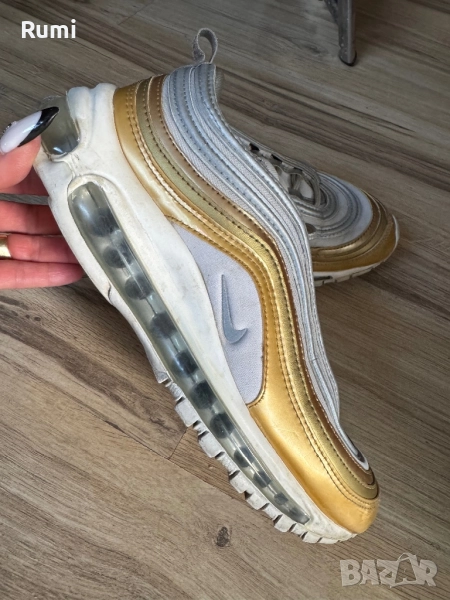 Оригинални маратонки Nike Air Max 97 Metallic Gold! 39 н, снимка 1