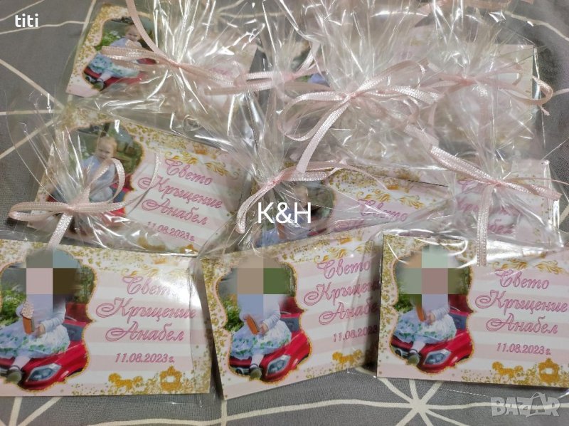 Магнитчета Подаръчета за вашите гости за Кръщене , снимка 1