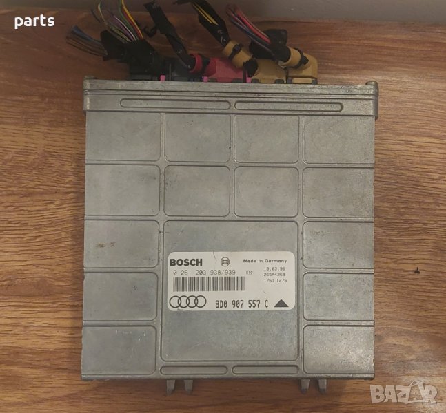 Компютър Двигател Ауди А4 Б5 1.8 - 0261203938 - 8D0907557C N, снимка 1