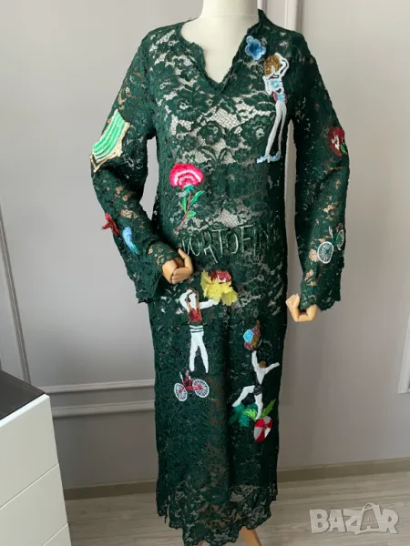 Djofra Portofino Дантелена рокля, L размер, снимка 1