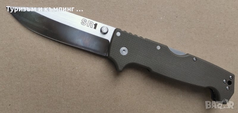Сгъваем нож Cold Steel SR1 Clip Point 62L, снимка 1