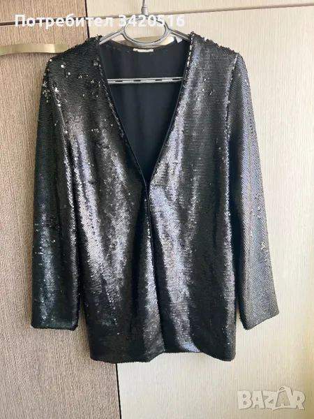 Дамски блейзер с пайети, снимка 1