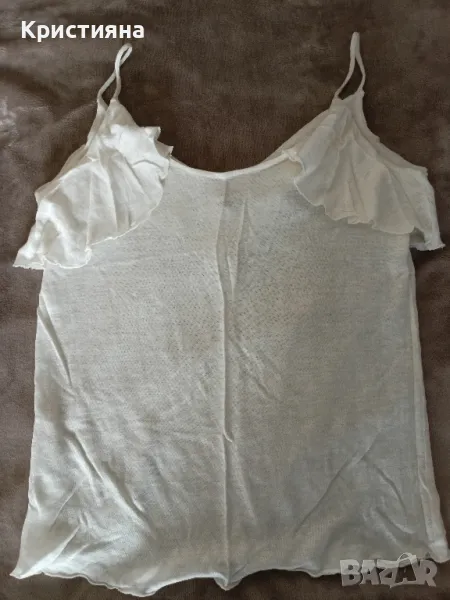 Потник с къдрички на Mango размер С, снимка 1