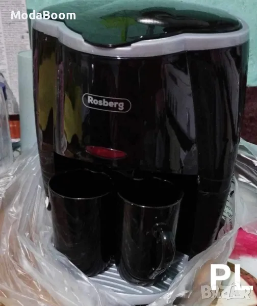 Кафемашина с 2 чаши Rosberg R51170A, снимка 1