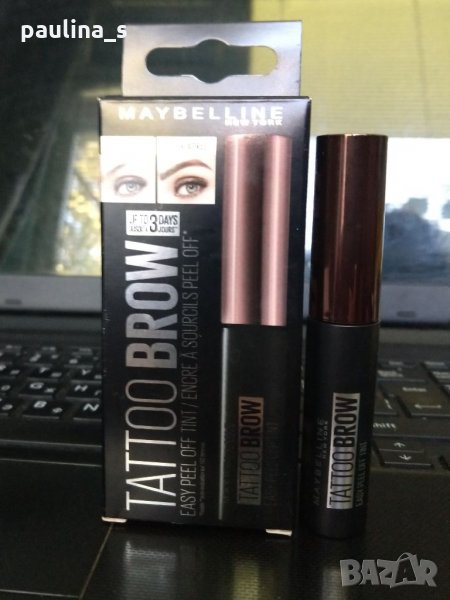 Тинт за вежди tattoo brow / easy peel off "Maybelline" , снимка 1