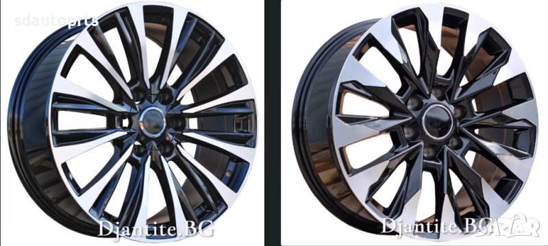20" Усилени Джанти 6x139.7 Toyota Land Cruiser Hilux Hiace Lexus GX, снимка 1