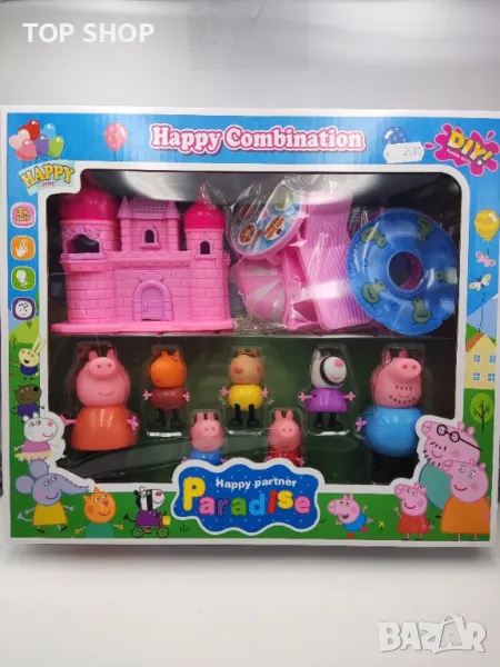 Пепа пиг Peppa pig семейство сет, снимка 1