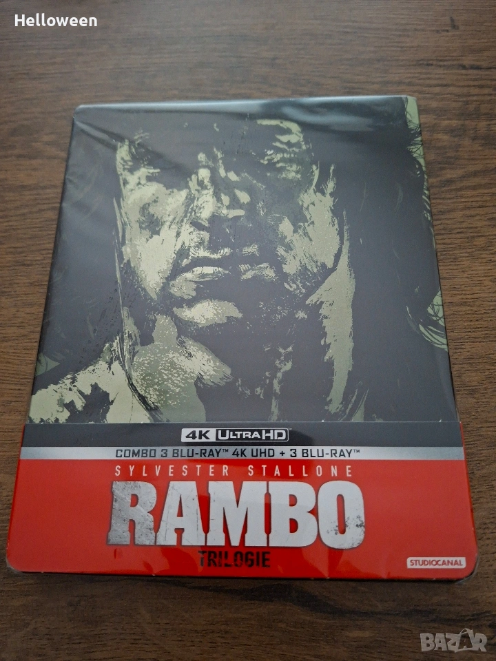 TRILOGIE RAMBO - COMBO UHD 4K + BD - STEELBOOK [Blu-ray] , снимка 1
