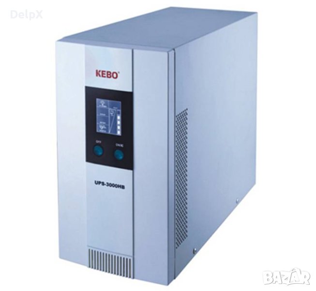 Резервно захранване UPS-3000HB 8x12V 7AH 3000VA/2100W RS232, снимка 1