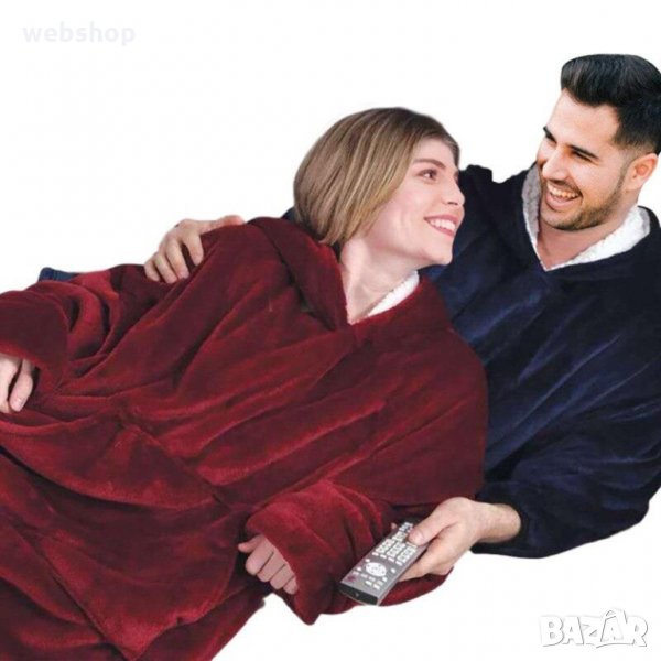 ОДЕЯЛО С РЪКАВИ, СУИЧЪР HUGGLE HOODIES, снимка 1