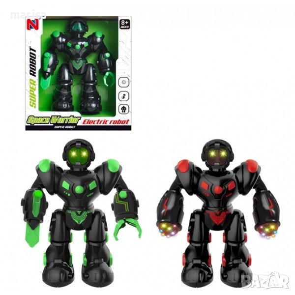 Робот с батерии и функции – звук, светлина движение, в кутия Код: 23551, снимка 1