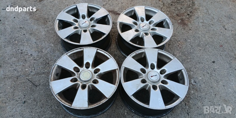 Алуминиеви джанти Mitsubishi Pajero 2002г. 16ки	, снимка 1