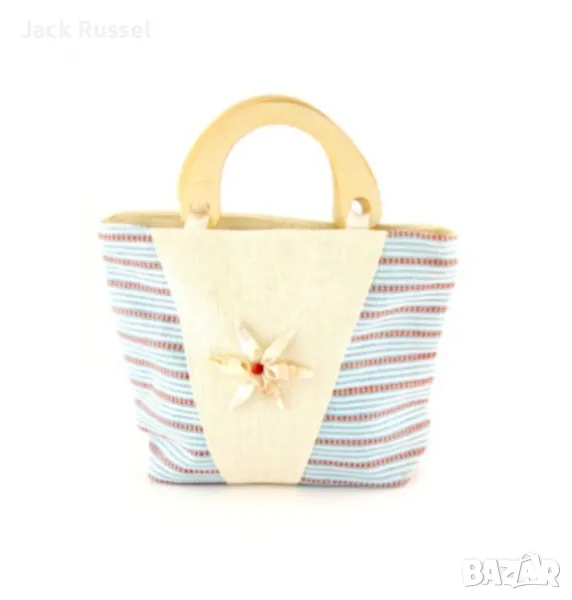 Плетена лятна чанта, снимка 1