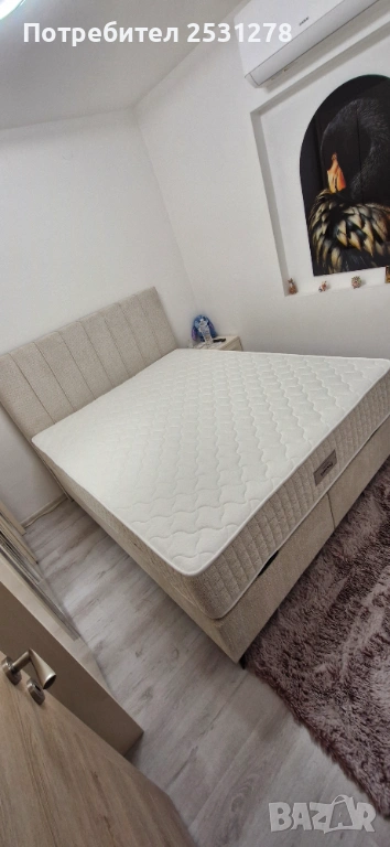 Продавам легло с матрак 160/200, снимка 1