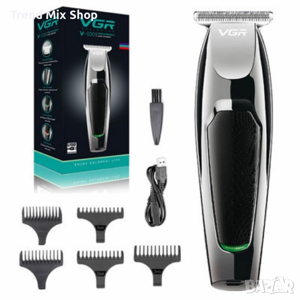 Оригинална професионална машина за подстригване на коса, безжичен тример за брада, снимка 1