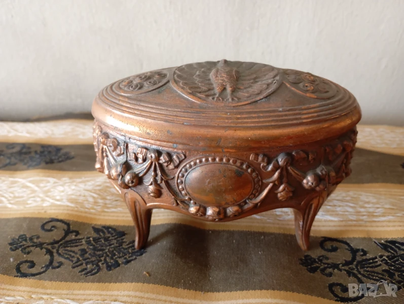 Кутия за бижута арт деко, снимка 1