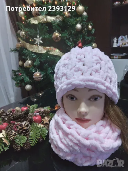 Шапка и шал, снимка 1