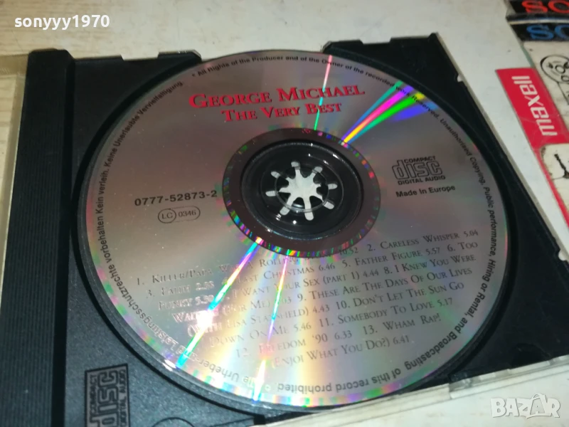 GEORGE MICHAEL CD 1807251847, снимка 1