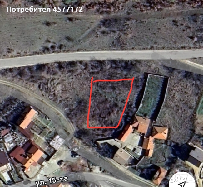 Продавам ПАРЦЕЛ 1 дкр с.Змейово УПИ + Готов проект за къща, снимка 1