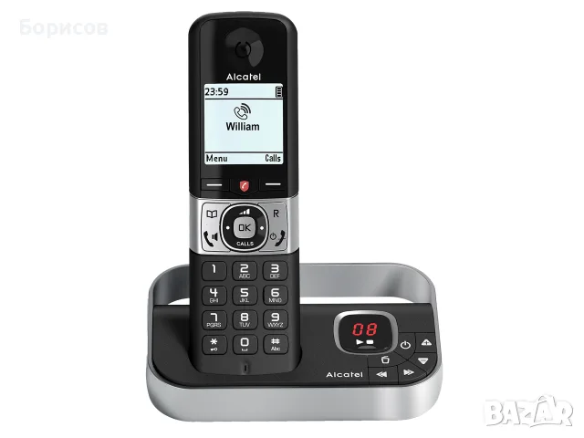 Alcatel -2бр безжични,стационарни телефони , снимка 2 - Стационарни телефони и факсове - 55852782