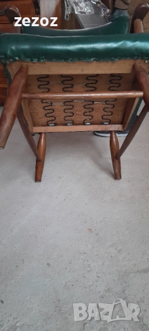 Ретро кресло масив №024, снимка 10 - Дивани и мека мебел - 52703590